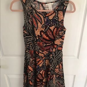 Tropical jungle dress